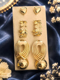 Earring (pairs of three)