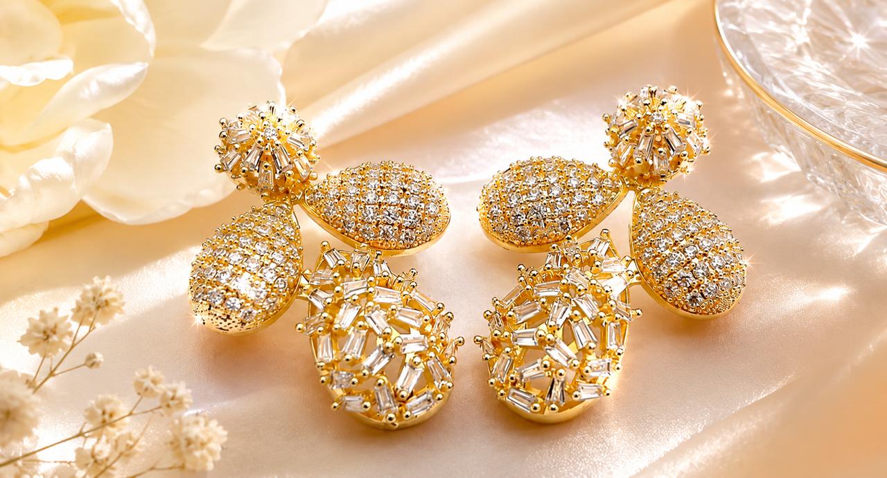 Stone Earrings