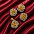 Stones Pendant Set