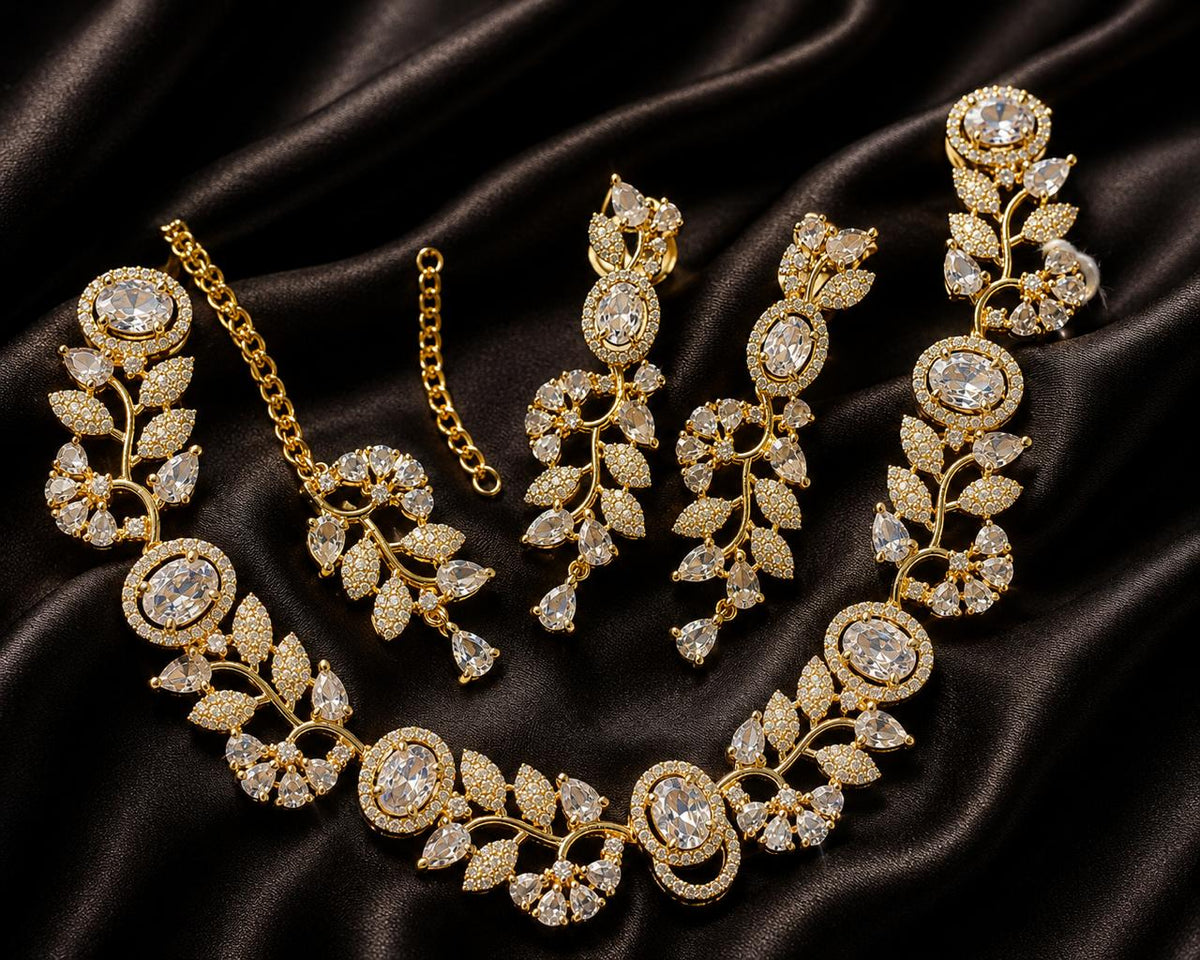 Elegant Stones Necklace Set