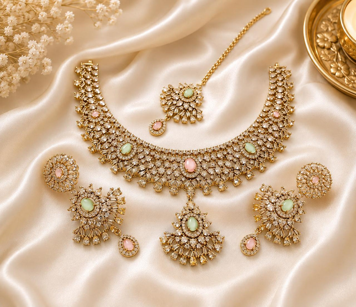 Antique Polish Necklace Set